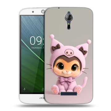 Силиконовый чехол на Acer Liquid Zest Plus с принтом Куроми Kuromi Силиконовый чехол на Acer Liquid Zest Plus с принтом Куроми Kuromi