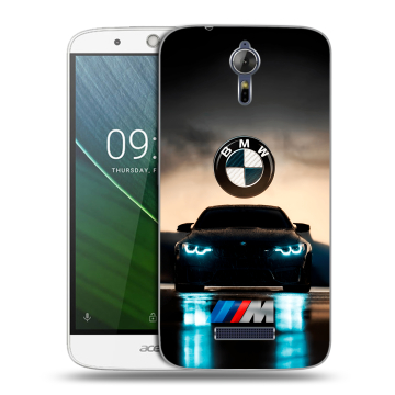 Силиконовый чехол на Acer Liquid Zest Plus с принтом БМВ BMW Силиконовый чехол на Acer Liquid Zest Plus с принтом БМВ BMW