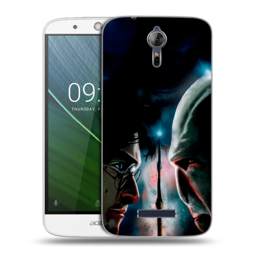 Силиконовый чехол на Acer Liquid Zest Plus с принтом Гарри Поттер Harry Potter