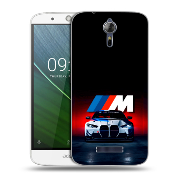 Силиконовый чехол на Acer Liquid Zest Plus с принтом БМВ BMW Силиконовый чехол на Acer Liquid Zest Plus с принтом БМВ BMW