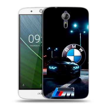 Силиконовый чехол на Acer Liquid Zest Plus с принтом БМВ BMW Силиконовый чехол на Acer Liquid Zest Plus с принтом БМВ BMW