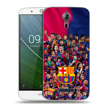 Силиконовый чехол на Acer Liquid Zest Plus с принтом Барселона Barcelona Силиконовый чехол на Acer Liquid Zest Plus с принтом Барселона Barcelona