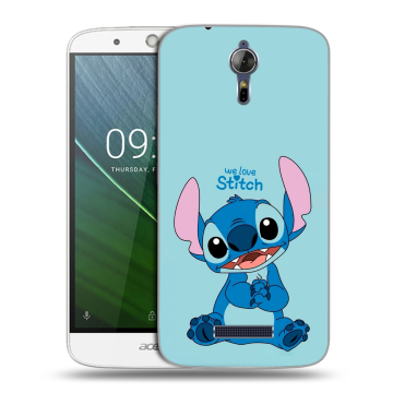 Силиконовый чехол на Acer Liquid Zest Plus с принтом Лило и Стич Силиконовый чехол на Acer Liquid Zest Plus с принтом Лило и Стич