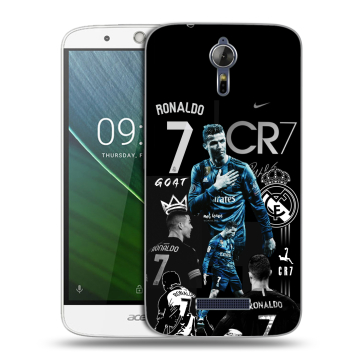 Силиконовый чехол на Acer Liquid Zest Plus с принтом Реал Роналдо Силиконовый чехол на Acer Liquid Zest Plus с принтом Реал Роналдо