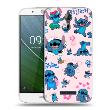 Силиконовый чехол на Acer Liquid Zest Plus с принтом Лило и Стич Силиконовый чехол на Acer Liquid Zest Plus с принтом Лило и Стич