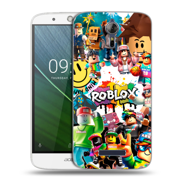 Силиконовый чехол на Acer Liquid Zest Plus с принтом Roblox Роблокс Силиконовый чехол на Acer Liquid Zest Plus с принтом Roblox Роблокс