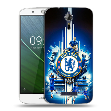 Силиконовый чехол на Acer Liquid Zest Plus с принтом Chelsea Челси
