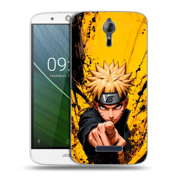 Силиконовый чехол на Acer Liquid Zest Plus с принтом Naruto Наруто Силиконовый чехол на Acer Liquid Zest Plus с принтом Naruto Наруто