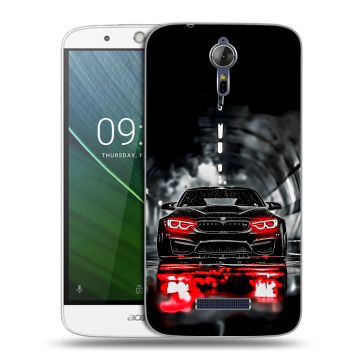 Силиконовый чехол на Acer Liquid Zest Plus с принтом BMW БМВ Силиконовый чехол на Acer Liquid Zest Plus с принтом BMW БМВ