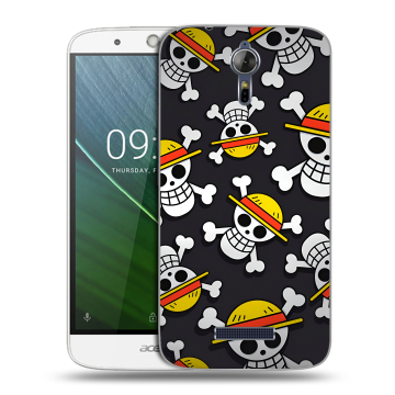Силиконовый чехол на Acer Liquid Zest Plus с принтом One Piece Ван Пис