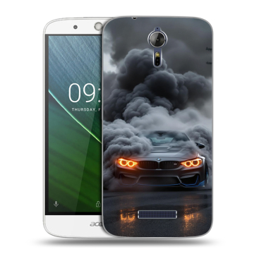 Силиконовый чехол на Acer Liquid Zest Plus с принтом BMW БМВ Силиконовый чехол на Acer Liquid Zest Plus с принтом BMW БМВ