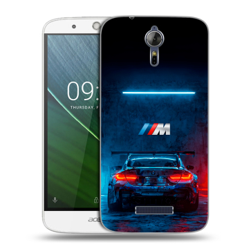 Силиконовый чехол на Acer Liquid Zest Plus с принтом BMW БМВ Силиконовый чехол на Acer Liquid Zest Plus с принтом BMW БМВ
