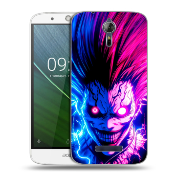 Силиконовый чехол на Acer Liquid Zest Plus с принтом Death note Тетрадь смерти
