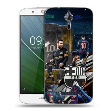 Силиконовый чехол на Acer Liquid Zest Plus с принтом Messi Barcelona Силиконовый чехол на Acer Liquid Zest Plus с принтом Messi Barcelona