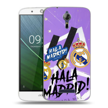 Силиконовый чехол на Acer Liquid Zest Plus с принтом Real Madrid Реал Мадрид Силиконовый чехол на Acer Liquid Zest Plus с принтом Real Madrid Реал Мадрид