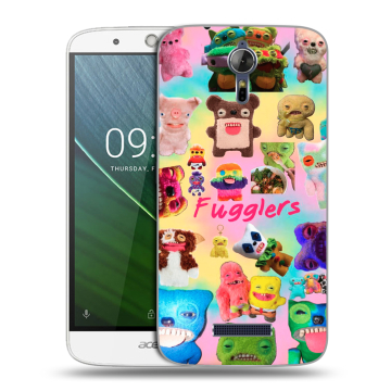 Силиконовый чехол на Acer Liquid Zest Plus с принтом Флагер Fuggler