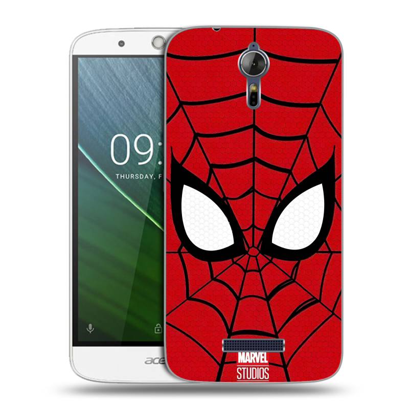 Силиконовый чехол на Acer Liquid Zest Plus с принтом человек паук spiderman Силиконовый чехол на Acer Liquid Zest Plus с принтом человек паук spiderman