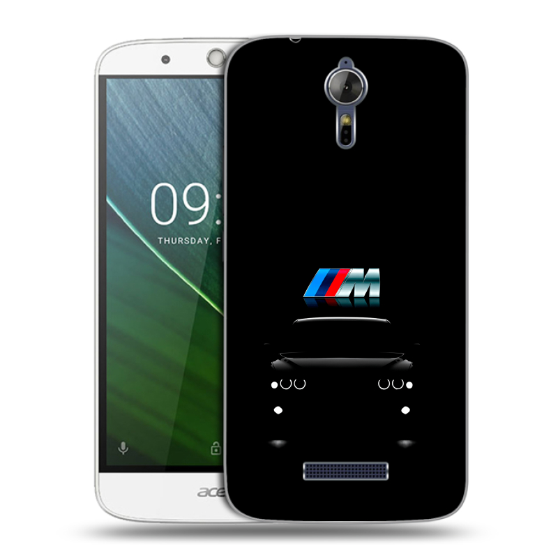 Силиконовый чехол на Acer Liquid Zest Plus с принтом БМВ BMW Силиконовый чехол на Acer Liquid Zest Plus с принтом БМВ BMW