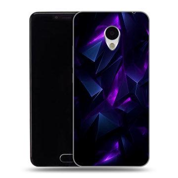 Пластиковый чехол на Meizu M3 с принтом Абстракиция