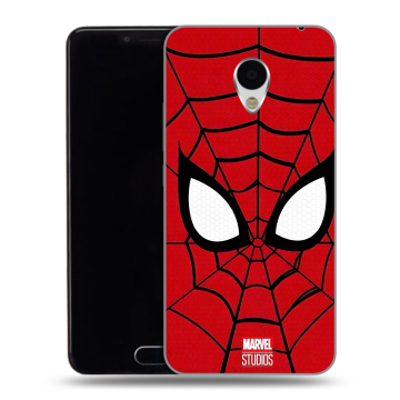 Пластиковый чехол на Meizu M3 с принтом человек паук spiderman Пластиковый чехол на Meizu M3 с принтом человек паук spiderman