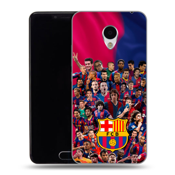 Пластиковый чехол на Meizu M3 с принтом Барселона Barcelona