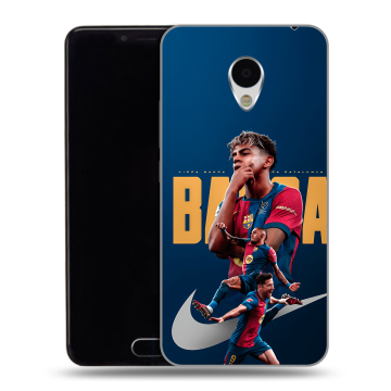 Пластиковый чехол на Meizu M3 с принтом Барселона Barca Yamal 