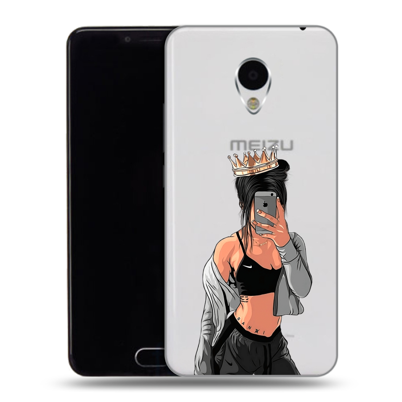 Пластиковый чехол на Meizu M3 с принтом Женские принты Пластиковый чехол на Meizu M3 с принтом Женские принты