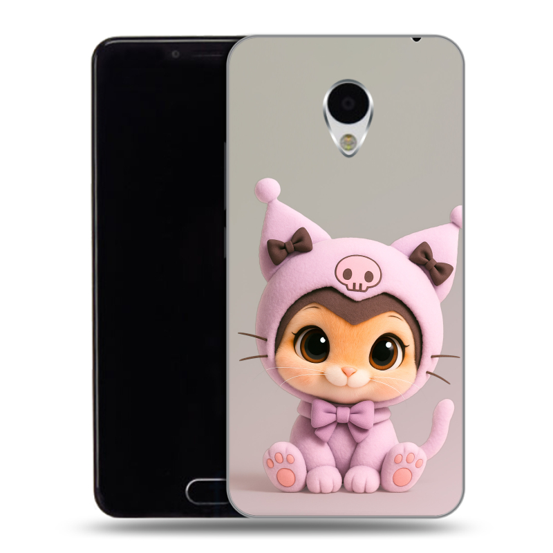 Пластиковый чехол на Meizu M3 с принтом Куроми Kuromi Пластиковый чехол на Meizu M3 с принтом Куроми Kuromi