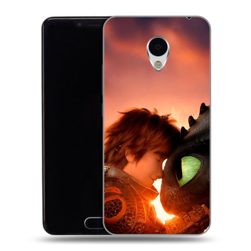 Пластиковый чехол на Meizu M3 с принтом Как приручить дракона Пластиковый чехол на Meizu M3 с принтом Как приручить дракона
