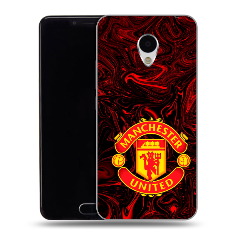 Пластиковый чехол на Meizu M3 с принтом Manchester United Пластиковый чехол на Meizu M3 с принтом Manchester United