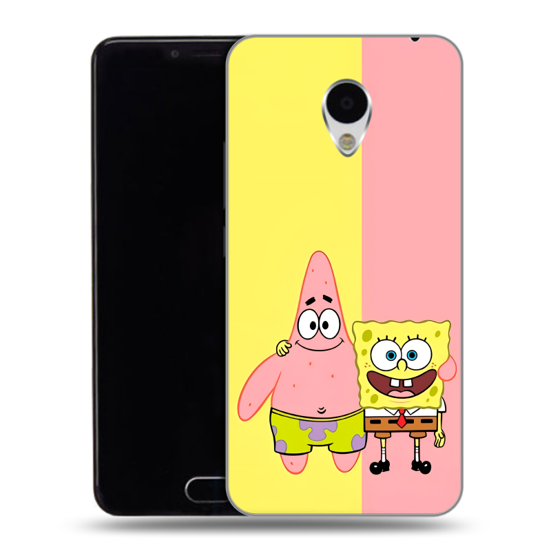Пластиковый чехол на Meizu M3 с принтом Спанч боб Спанчбоб Пластиковый чехол на Meizu M3 с принтом Спанч боб Спанчбоб
