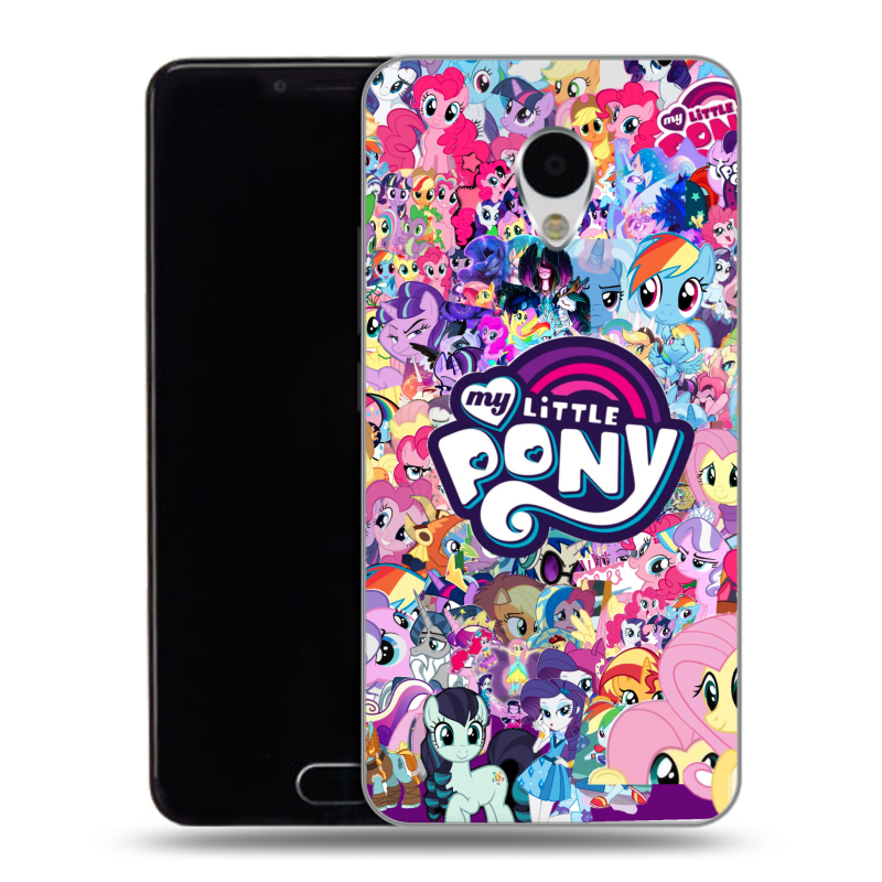 Пластиковый чехол на Meizu M3 с принтом My little pony Дружба чудо Пластиковый чехол на Meizu M3 с принтом My little pony Дружба чудо