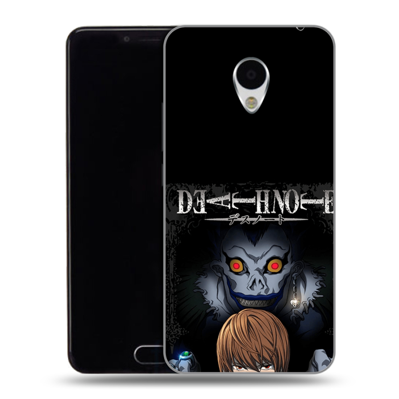 Пластиковый чехол на Meizu M3 с принтом Death note Тетрадь смерти Пластиковый чехол на Meizu M3 с принтом Death note Тетрадь смерти