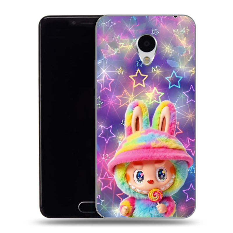 Пластиковый чехол на Meizu M3 с принтом Labubu Лабубу Пластиковый чехол на Meizu M3 с принтом Labubu Лабубу