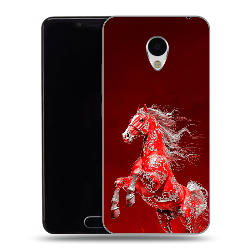 Пластиковый чехол на Meizu M3 с принтом Новый год Пластиковый чехол на Meizu M3 с принтом Новый год