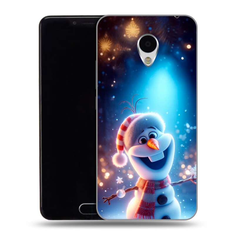 Пластиковый чехол на Meizu M3 с принтом Новый год Пластиковый чехол на Meizu M3 с принтом Новый год