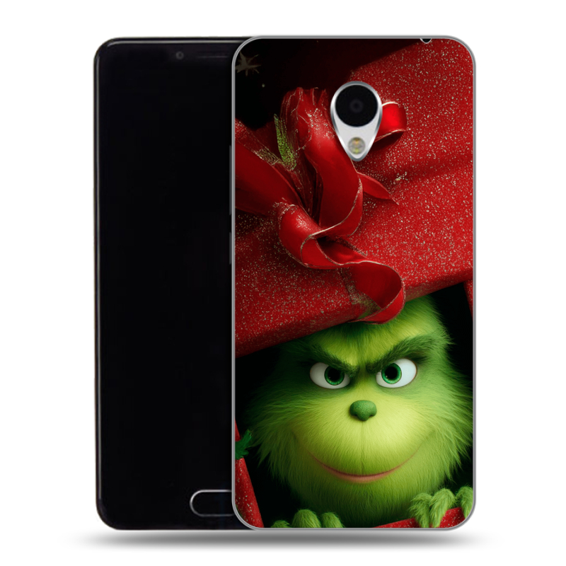Пластиковый чехол на Meizu M3 с принтом Новый год Пластиковый чехол на Meizu M3 с принтом Новый год