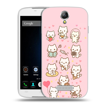 Силиконовый чехол на Doogee X6 с принтом Hello Kitty Хелоу Кити Силиконовый чехол на Doogee X6 с принтом Hello Kitty Хелоу Кити