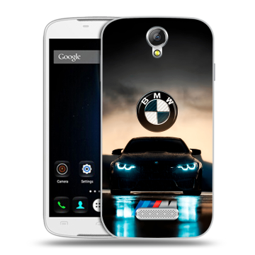 Силиконовый чехол на Doogee X6 с принтом БМВ BMW Силиконовый чехол на Doogee X6 с принтом БМВ BMW