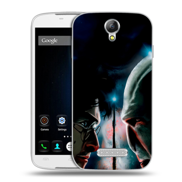 Силиконовый чехол на Doogee X6 с принтом Гарри Поттер Harry Potter
