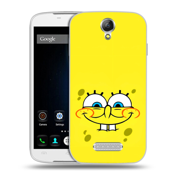 Силиконовый чехол на Doogee X6 с принтом спанчбоб спанч боб Силиконовый чехол на Doogee X6 с принтом спанчбоб спанч боб