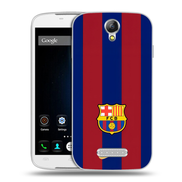 Силиконовый чехол на Doogee X6 с принтом Барселона Barcelona