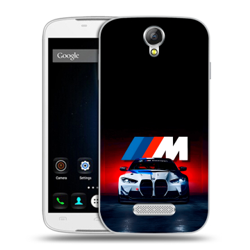 Силиконовый чехол на Doogee X6 с принтом БМВ BMW Силиконовый чехол на Doogee X6 с принтом БМВ BMW