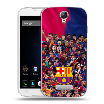 Силиконовый чехол на Doogee X6 с принтом Барселона Barcelona Силиконовый чехол на Doogee X6 с принтом Барселона Barcelona