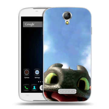 Силиконовый чехол на Doogee X6 с принтом Как приручить дракона Силиконовый чехол на Doogee X6 с принтом Как приручить дракона