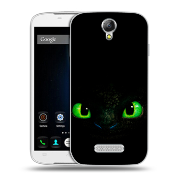 Силиконовый чехол на Doogee X6 с принтом Как приручить дракона Силиконовый чехол на Doogee X6 с принтом Как приручить дракона