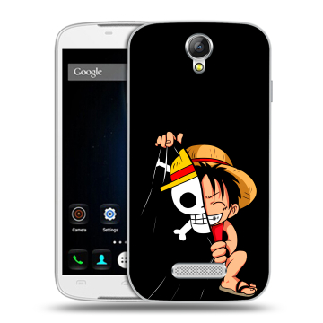 Силиконовый чехол на Doogee X6 с принтом One Piece Ван Пис