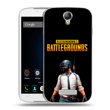 Силиконовый чехол на Doogee X6 с принтом PUGB ПАГБ Силиконовый чехол на Doogee X6 с принтом PUGB ПАГБ