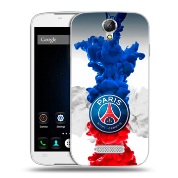 Силиконовый чехол на Doogee X6 с принтом PSG ПСЖ