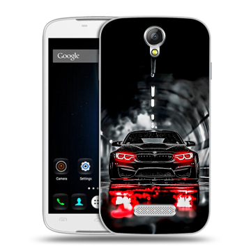 Силиконовый чехол на Doogee X6 с принтом BMW БМВ Силиконовый чехол на Doogee X6 с принтом BMW БМВ